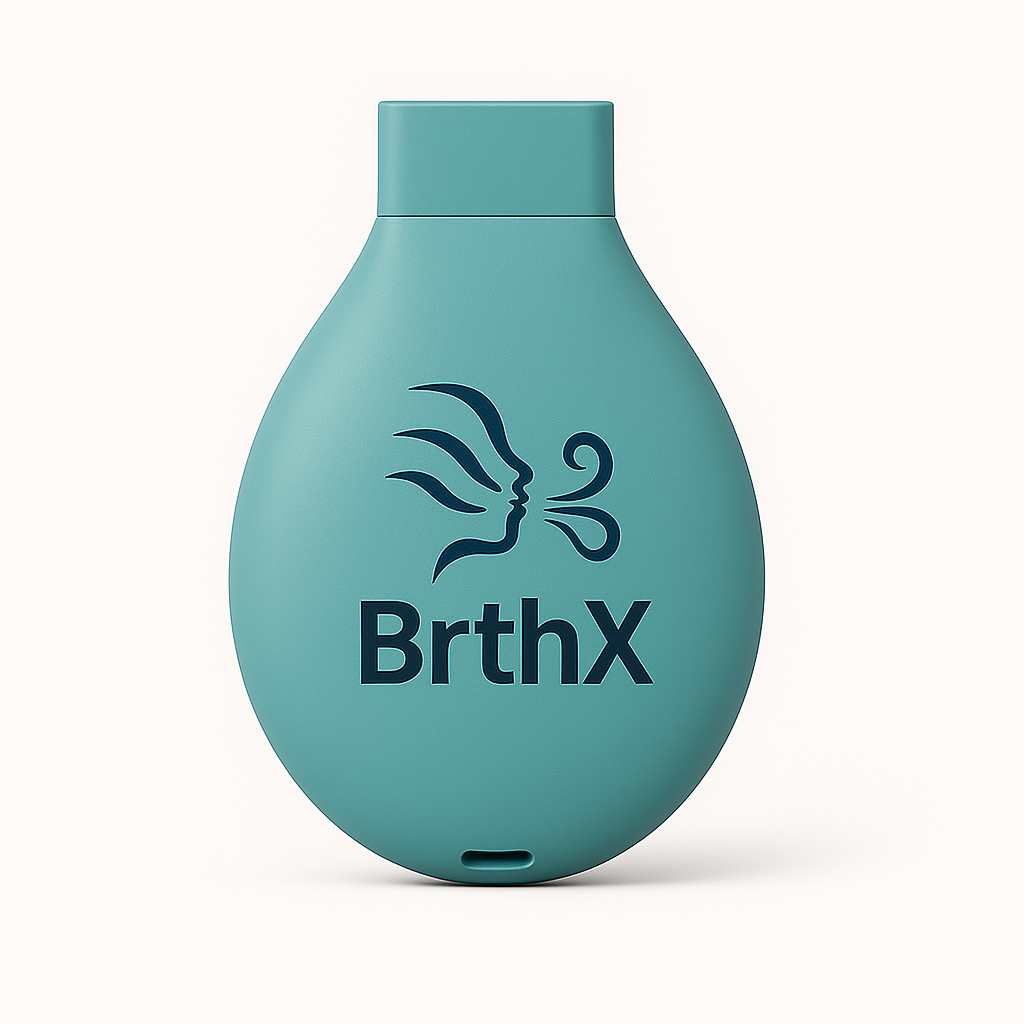 BrthX handheld breath monitoring device